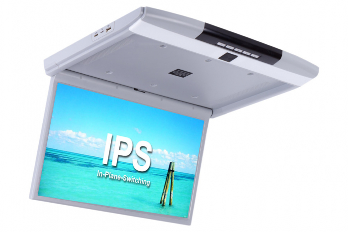 Потолочный монитор 17.3" ERGO ER17S IPS (FullHD 1920x1080) серый