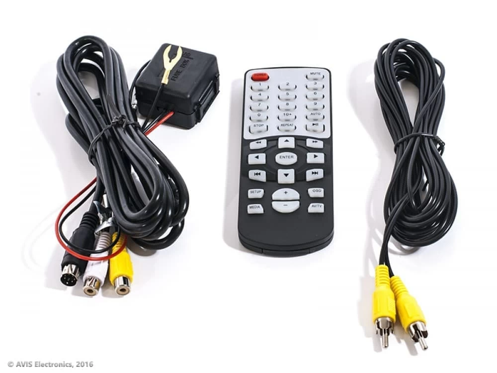 Потолочный монитор на Android AVS115BL + Xiaomi TV Stick 4K + AV1252DC