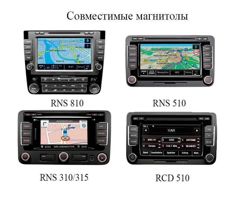 Штатная камера RGBs для автомобилей Volkswagen