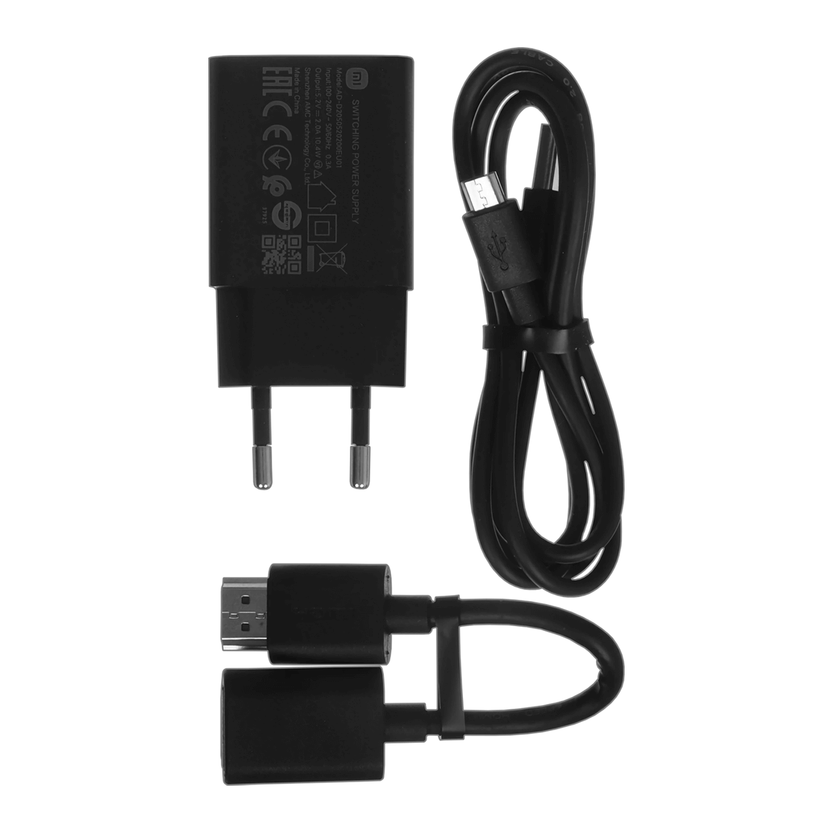 Потолочный монитор на Android AVS1920MBL + Xiaomi TV Stick 4K + AV1252DC